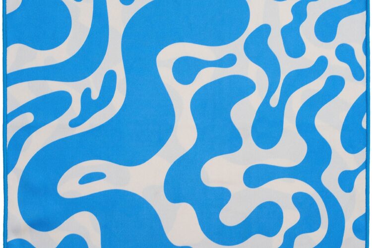 Johans-Tuch-Blue-Swirl-ganz Brillen- und Displaytuch Blue Swirl