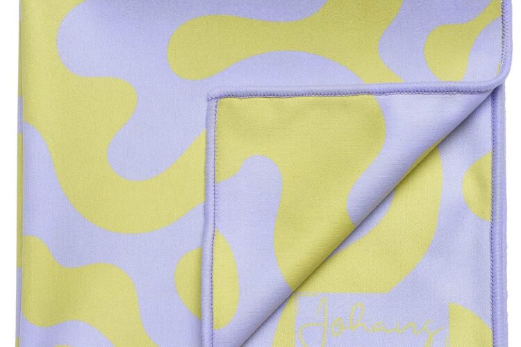 Johans-Tuch-Pastel-Swirl-gefaltet Brillen- und Displaytuch Pastel Swirl